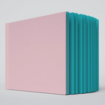 Large Ugly Book (Set of 3) - Pink + Teal