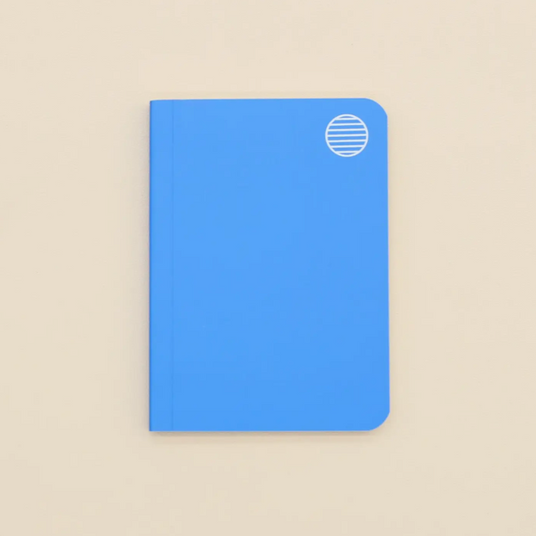 Blank Pocket Notebook: Blue