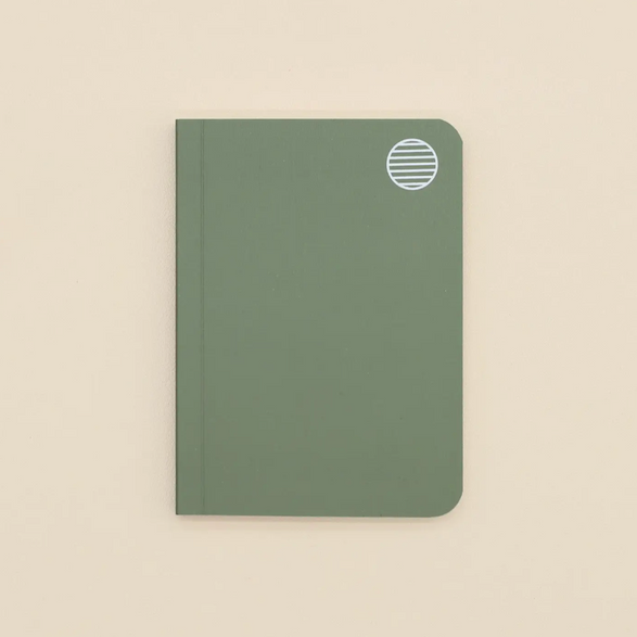 Blank Pocket Notebook: Green