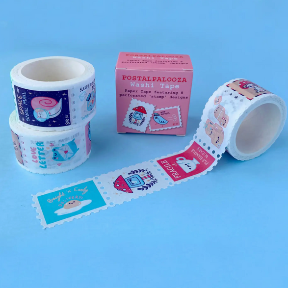 Postal Stamp Washi Tape (25mm)