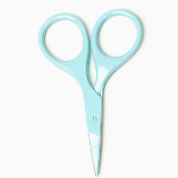 Mini Scissors - Puddle Blue