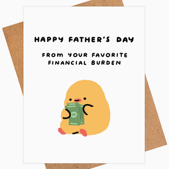 Father's Day Financial Burden
