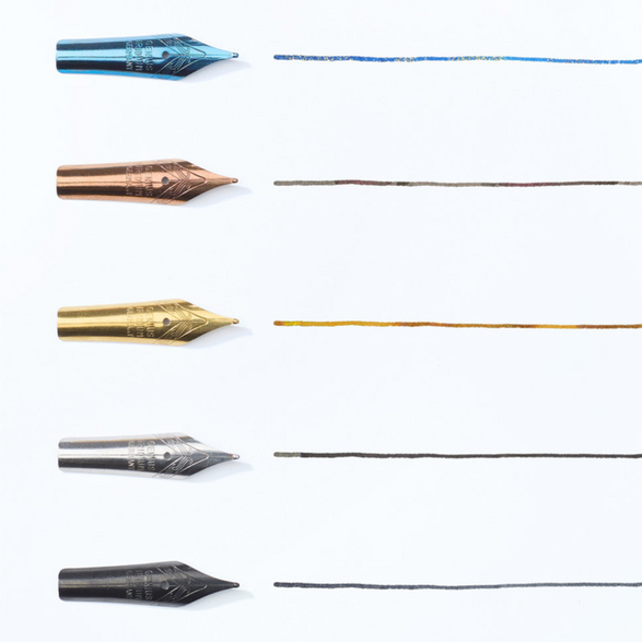 Wearingeul Writer's Nib Tin - Set of 5
