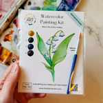 Lily of the Valley Watercolor Kit
