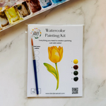 Yellow Tulip Watercolor Kit