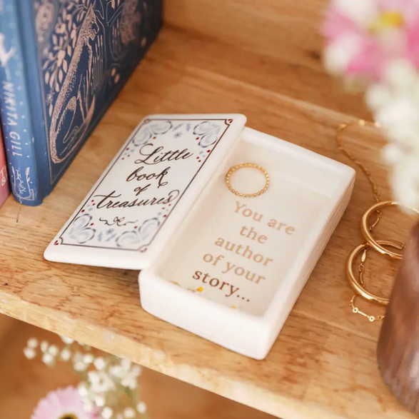 Little Book of Treasures Trinket Box