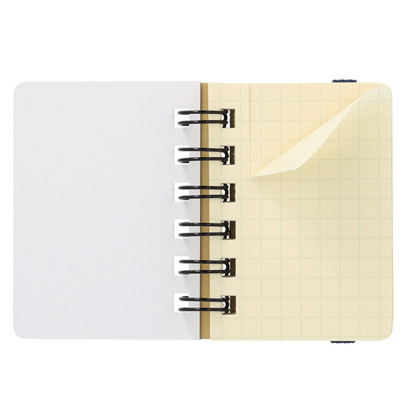 Micro Graph Rollbahn Notebook: Light Blue