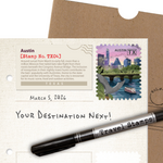 Austin Travel Stamp