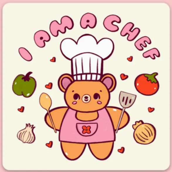 I Am A Chef Sticker