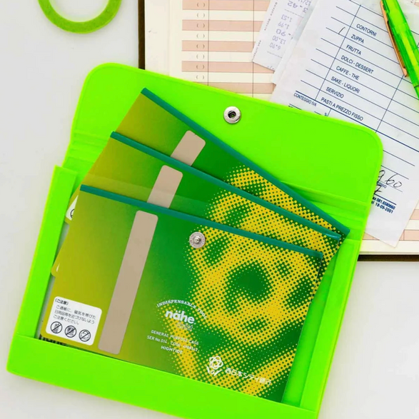 Neon Green General Purpose Pouch (A6)