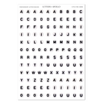 Friendship Bead Letters Sticker Sheet