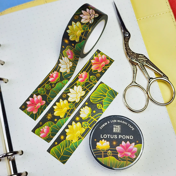Lotus Pond Washi Tape (20mm)