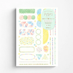 Watercolor Yuru Log Sticker Sheet