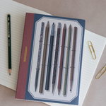 Lined Notebook: Vintage Pencils