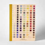 Slim Lined Notebook: Nomenclature of Colors