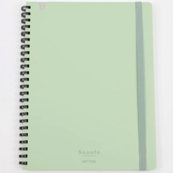 Graph Notebook: Green Sooofa Soft Ring (A5)