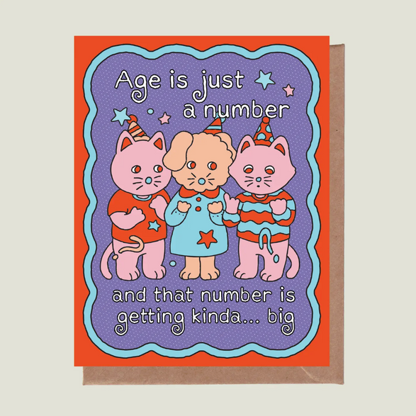 Age is Just a Number Birthday