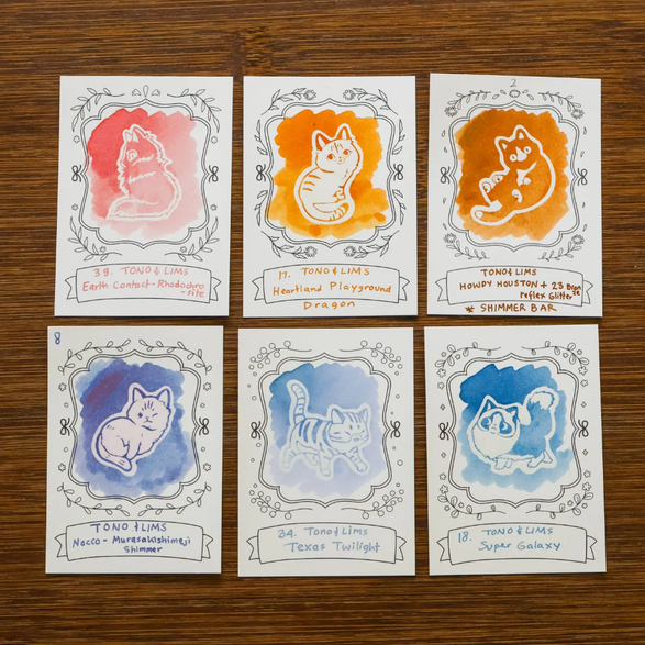 Neighborhood Cats Ink Cards