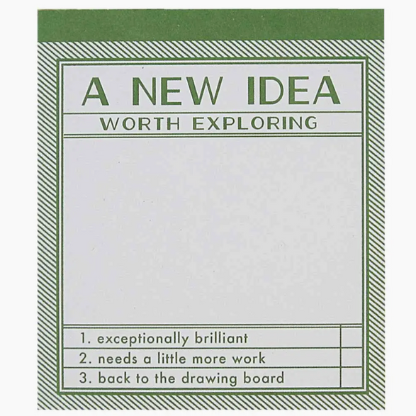 New Ideas Mini Notepad