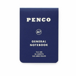 Mini Graph Penco Notebook: Navy (A7)