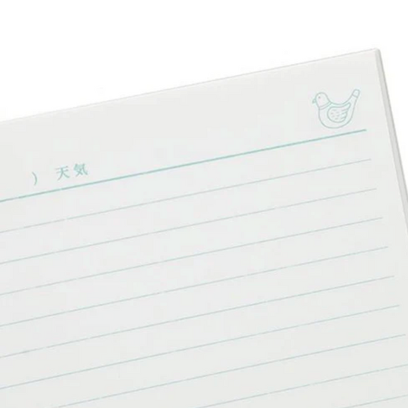 Lined Notebook: Teal + Pink Friends (B6)