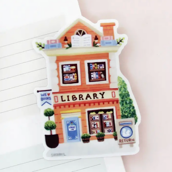 Library Sticker