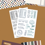 Official Review Clear Stamp Set