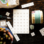 Letters Letterpress Booklet