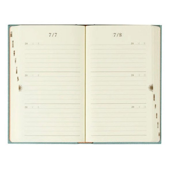 Midori Three Year Diary - Blue