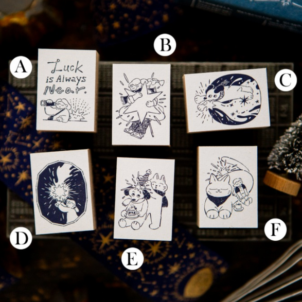 Luck is Near Stamp