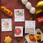 Bakery Cheers Stamp Sticker Sheet