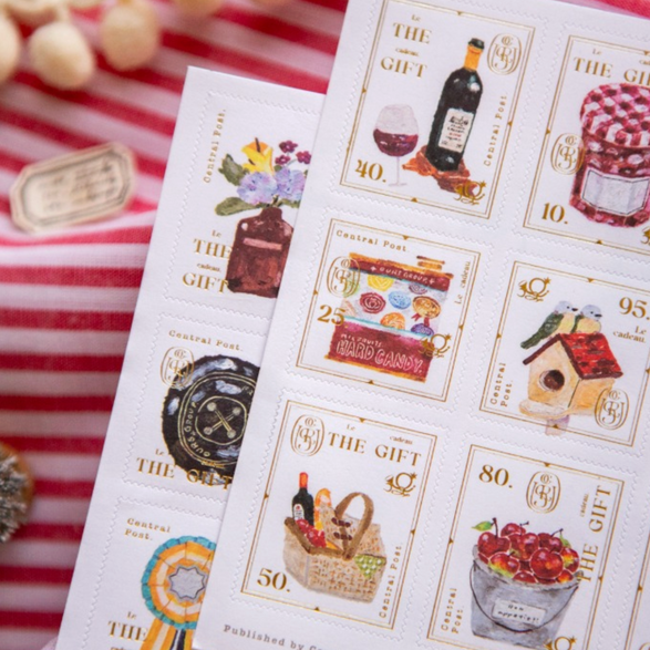 The Gift Stamp Sticker Sheet