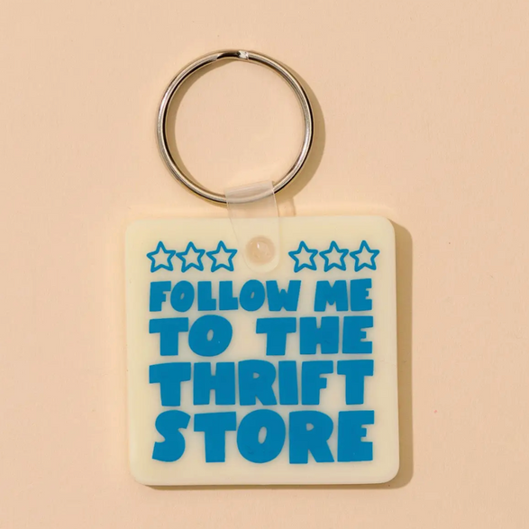 Thrift Store Keychain