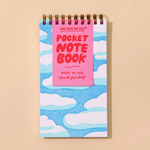 Lined Pocket Notebook: Clouds