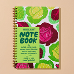 Lined Notebook: Cabbages