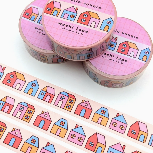 Cozy House Washi Tape (15mm)