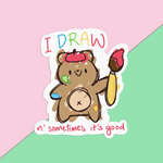 I Draw Sticker