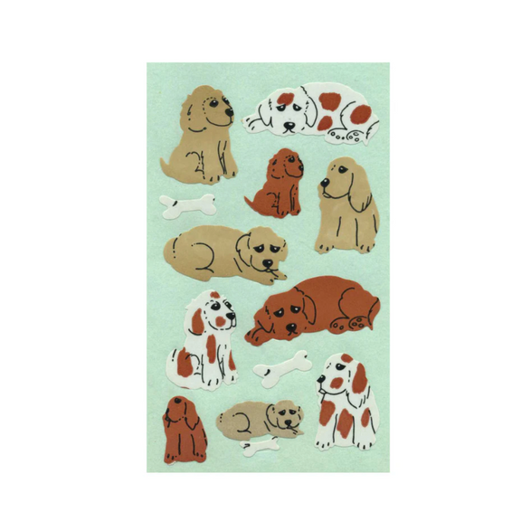 Mini Puppy Dogs: Sticker Tear Off Sheet (1)