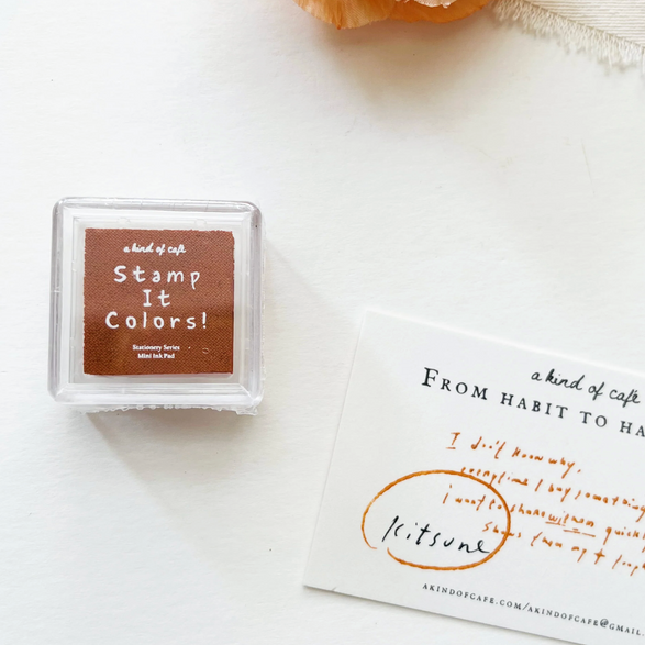 A Kind of Cafe Ink Stamp Pad - 21 colors