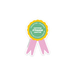Certified Sticker Curator Badge Vinyl Sticker