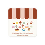 Sweets & Treats Sticker Flakes - Set of 60