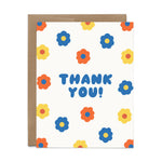 Thank You Flowers Card