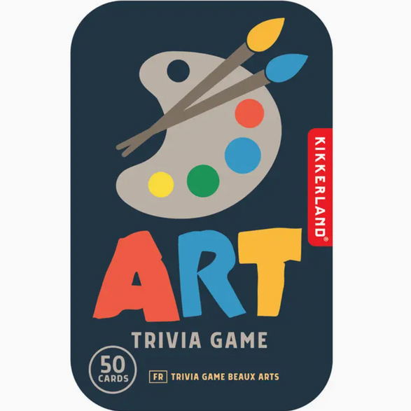 Art Trivia Card Game
