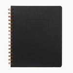 Lined Shorthand Notebook: Black