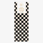 Black and Pink Checkered Tissue Paper Set