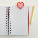 Blank Spiral Notebook: Bird with Envelope