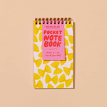 Lined Pocket Notebook: Farfalle Bowtie Pasta