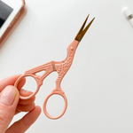 Coral Pink Stork Scissors