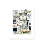 Eraser Arrangement No.6 Postcard