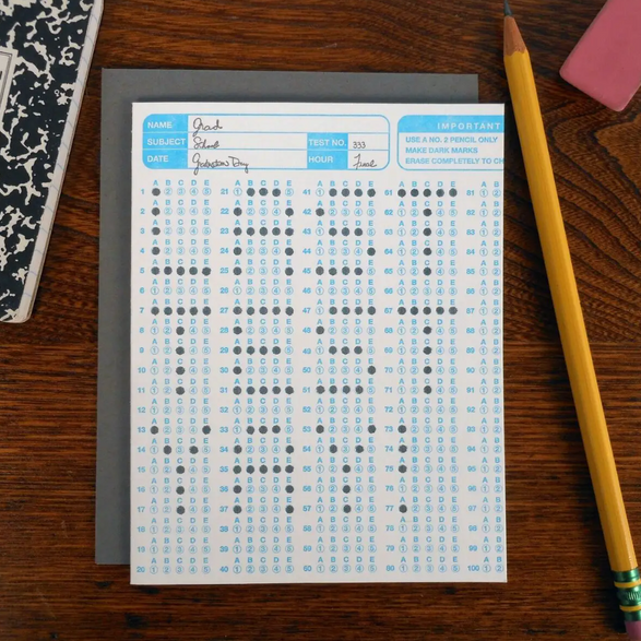 Graduation Scantron